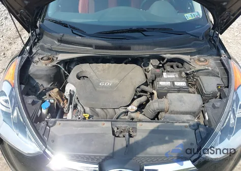 2012 Hyundai Veloster Base W/Red/Black из США, поврежденный, VIN KMHTC6ADXCU053810